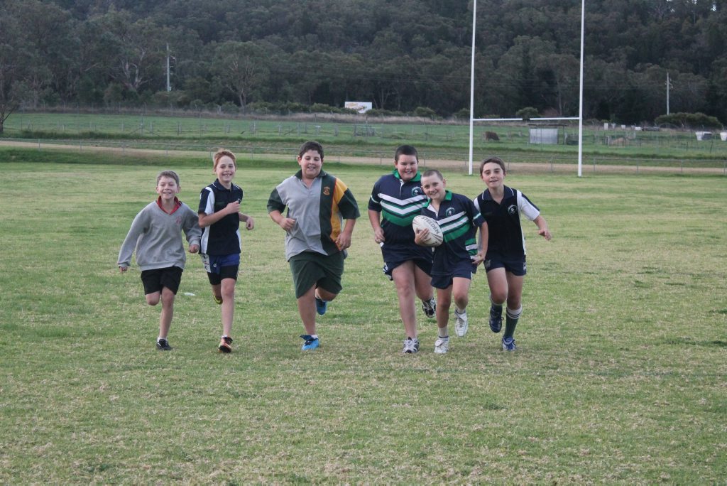 TRAINING HARD: Lachie Pistema, Lachie Mahoney, Anthony Buda, Lochie Torrisi, Jayme Simpson and Ben Rogers are excited to host the under-11 state rugby league carnival. TRAINING HARD: Lachie Pistema, Lachie Mahoney, Anthony Buda, Lochie Torrisi, Jayme Simpson and Ben Rogers are excited to host the under-11 state rugby league carnival.